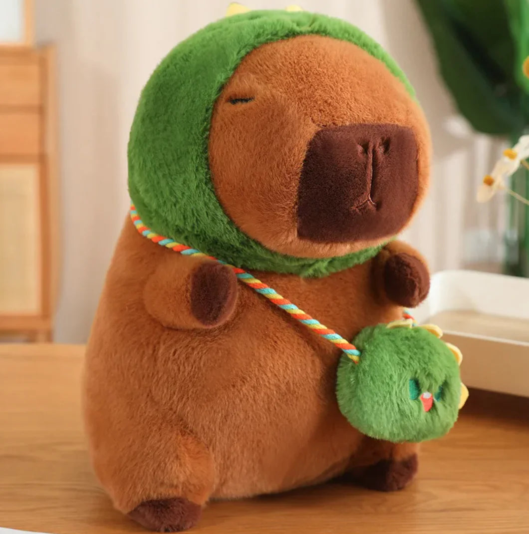 Peluche de Capibaras y Conejo de Peluche